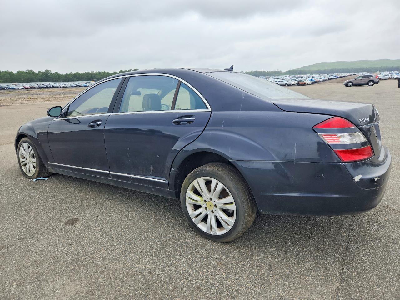 2008 Mercedes-benz S 550 4matic Синий vin: WDDNG86X88A224908