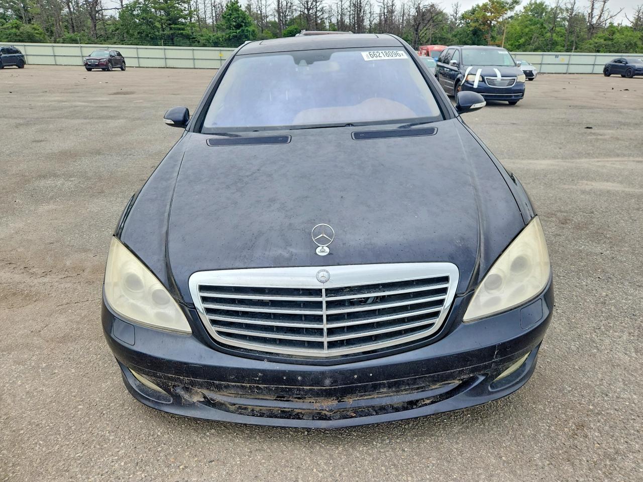 2008 Mercedes-benz S 550 4matic Синий vin: WDDNG86X88A224908