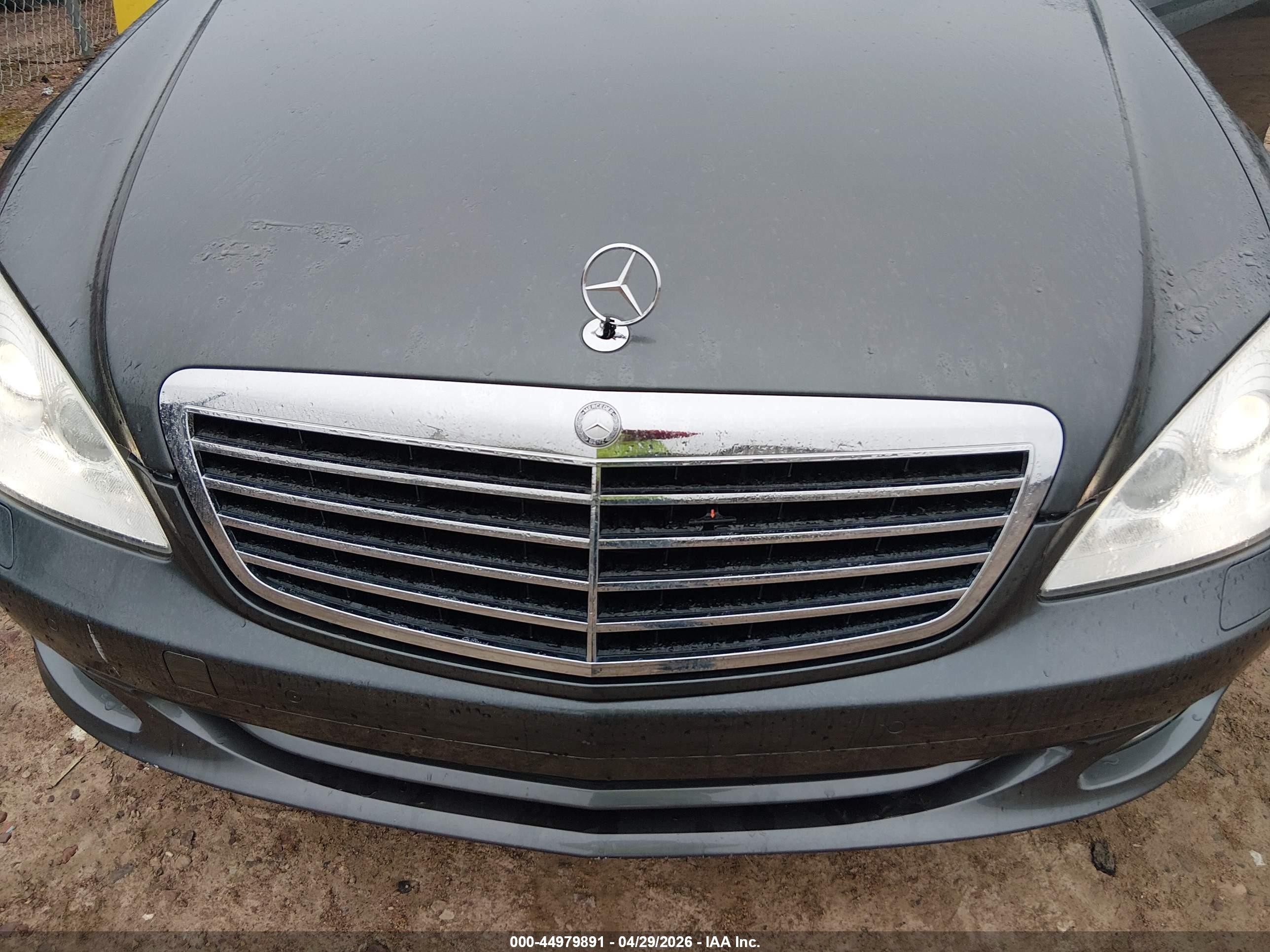 2007 Mercedes-benz S 550 4matic Pewter vin: WDDNG86X97A109264