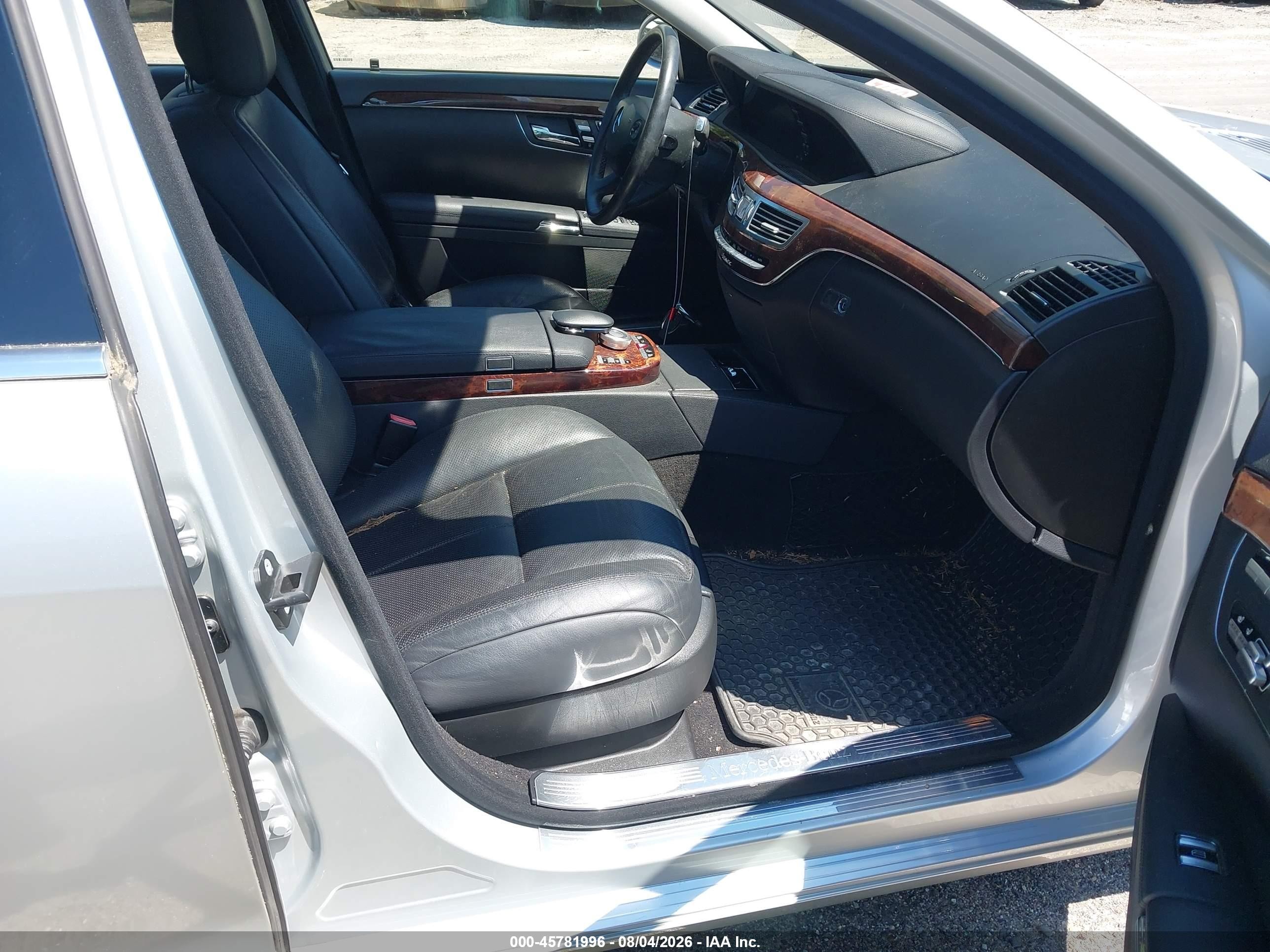 2007 Mercedes-benz S 550 4matic Серебряный vin: WDDNG86X97A138974