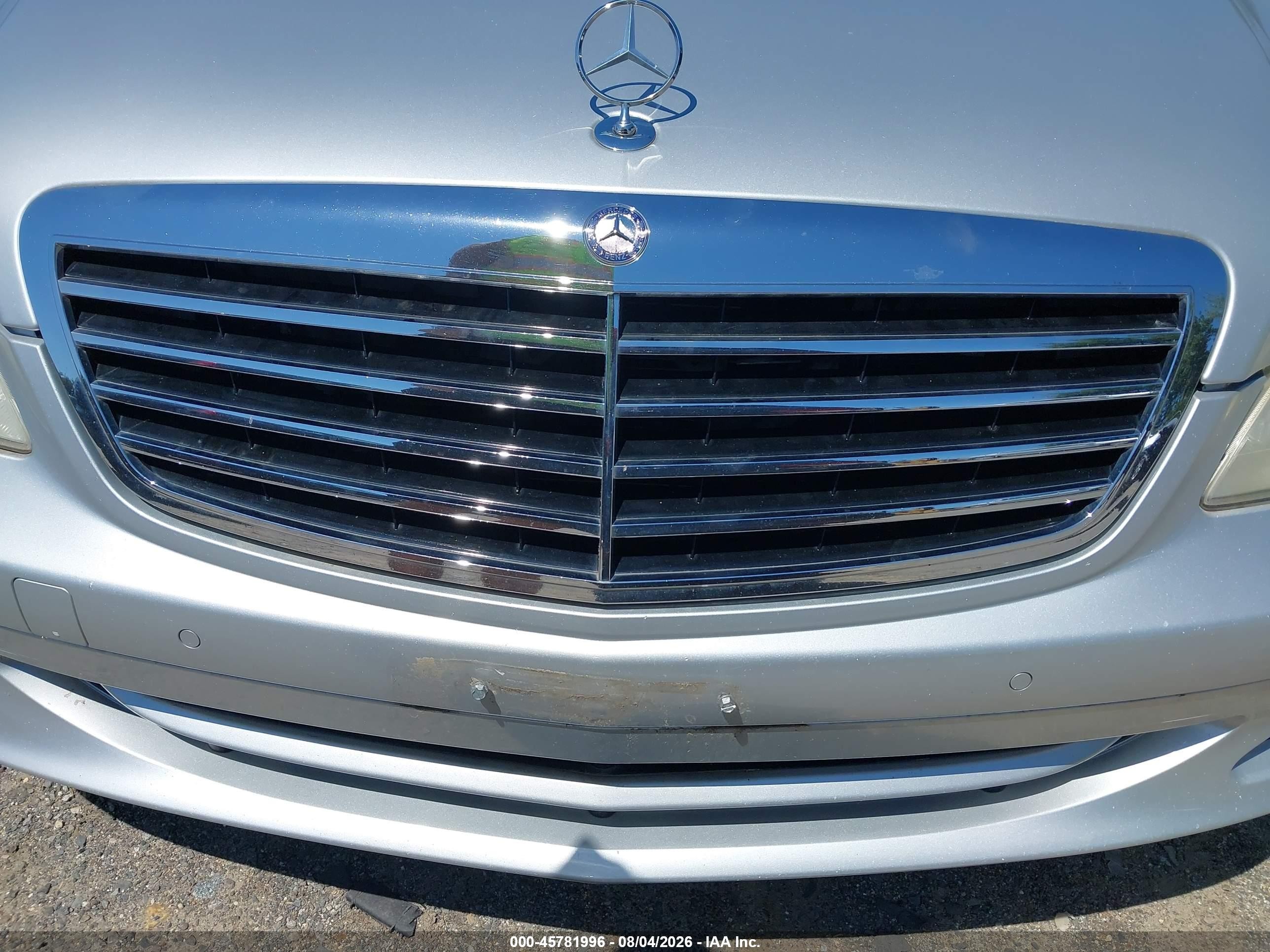 2007 Mercedes-benz S 550 4matic Серебряный vin: WDDNG86X97A138974