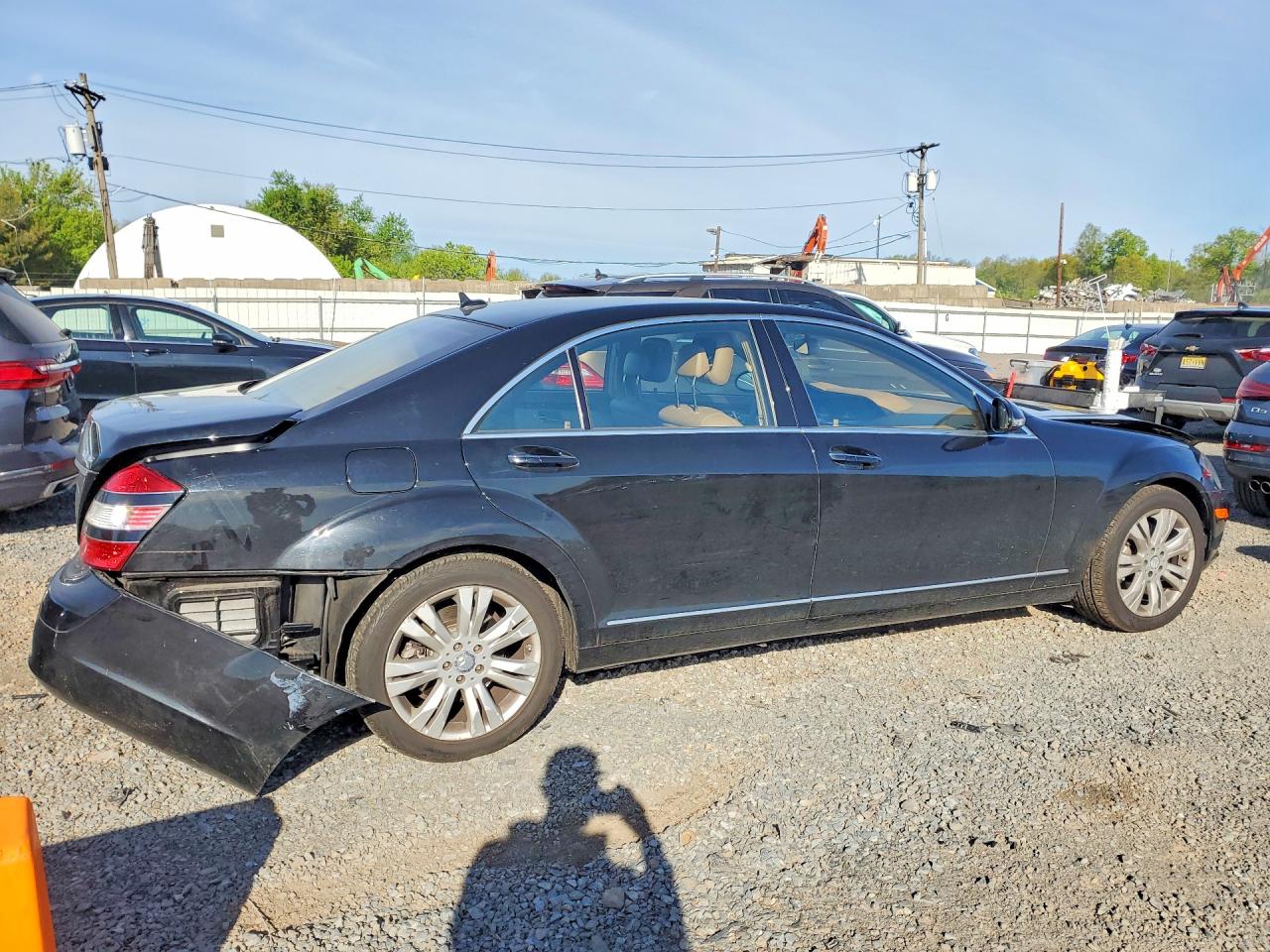 2009 Mercedes-benz S 550 4matic Черный vin: WDDNG86X99A247289