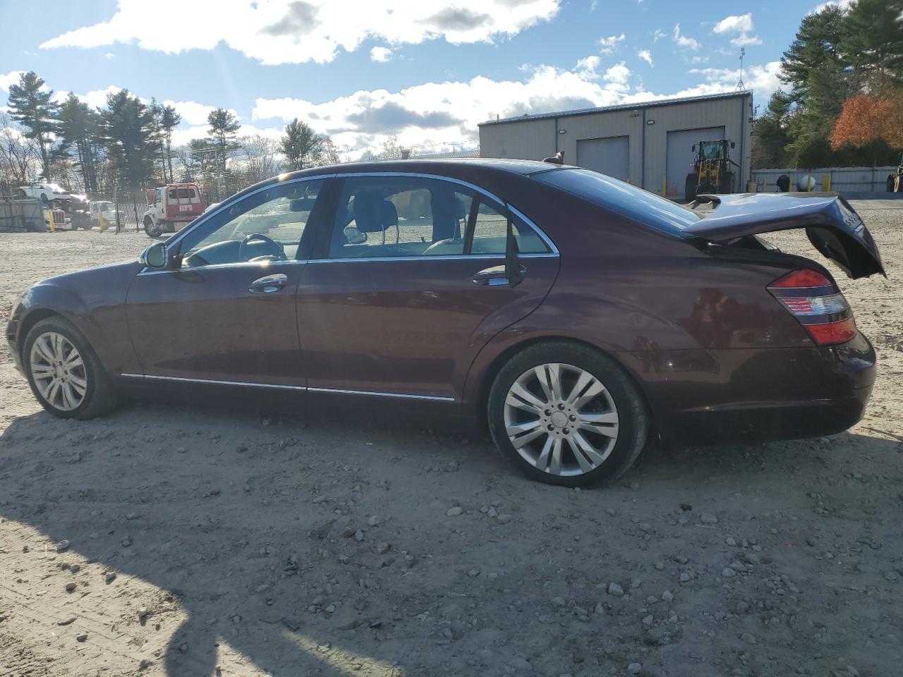 2009 Mercedes-benz S 550 4matic Purple vin: WDDNG86X99A247860