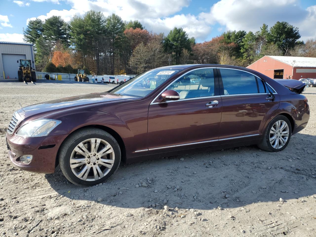 2009 Mercedes-benz S 550 4matic Purple vin: WDDNG86X99A247860