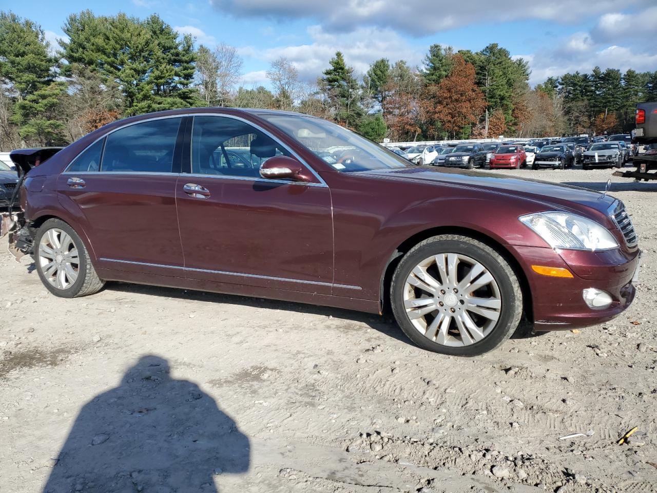 2009 Mercedes-benz S 550 4matic Purple vin: WDDNG86X99A247860