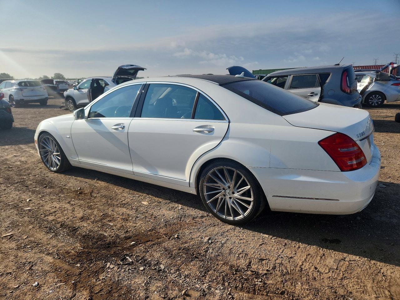 2012 Mercedes-benz S 350 Bluetec Белый vin: WDDNG8DB0CA420499