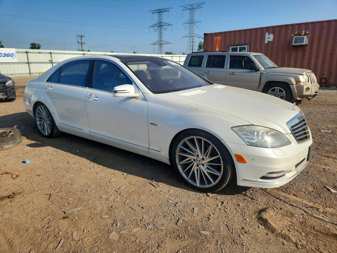 2012 Mercedes-benz S 350 Bluetec Белый vin: WDDNG8DB0CA420499