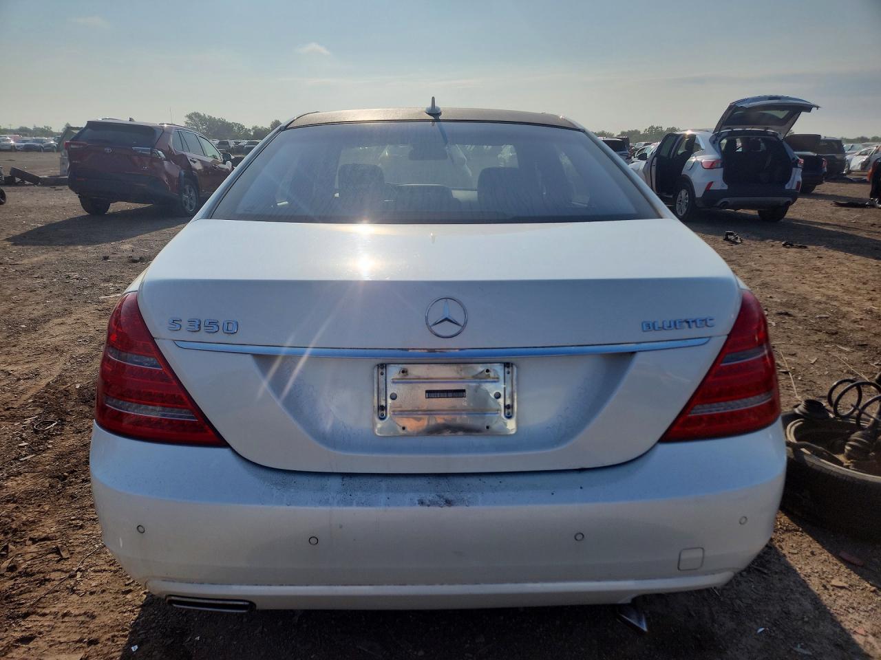 2012 Mercedes-benz S 350 Bluetec Белый vin: WDDNG8DB0CA420499