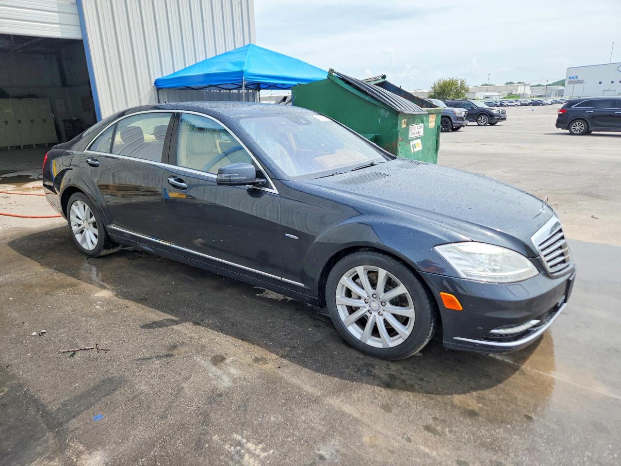 2012 Mercedes-benz S 350 Bluetec Black vin: WDDNG8DB6CA423455