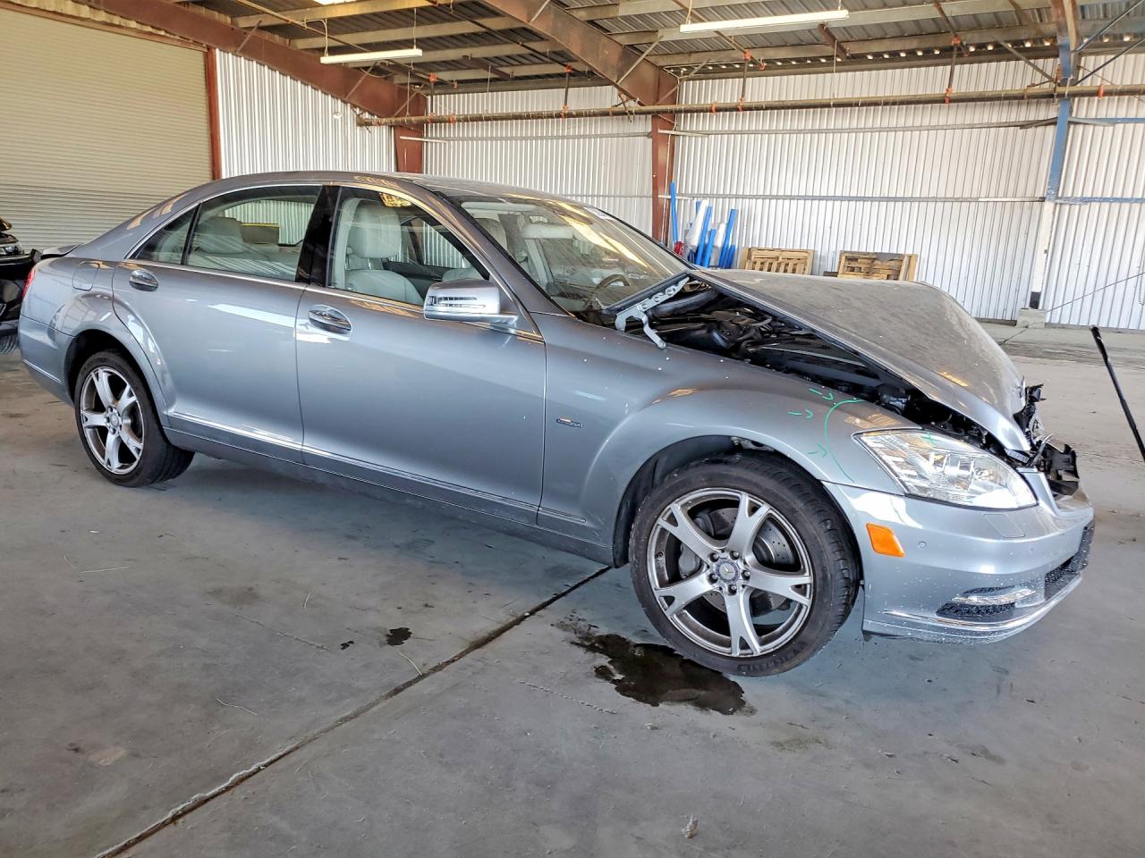 2012 Mercedes-benz S 350 Bluetec Gray vin: WDDNG8DB6CA450140