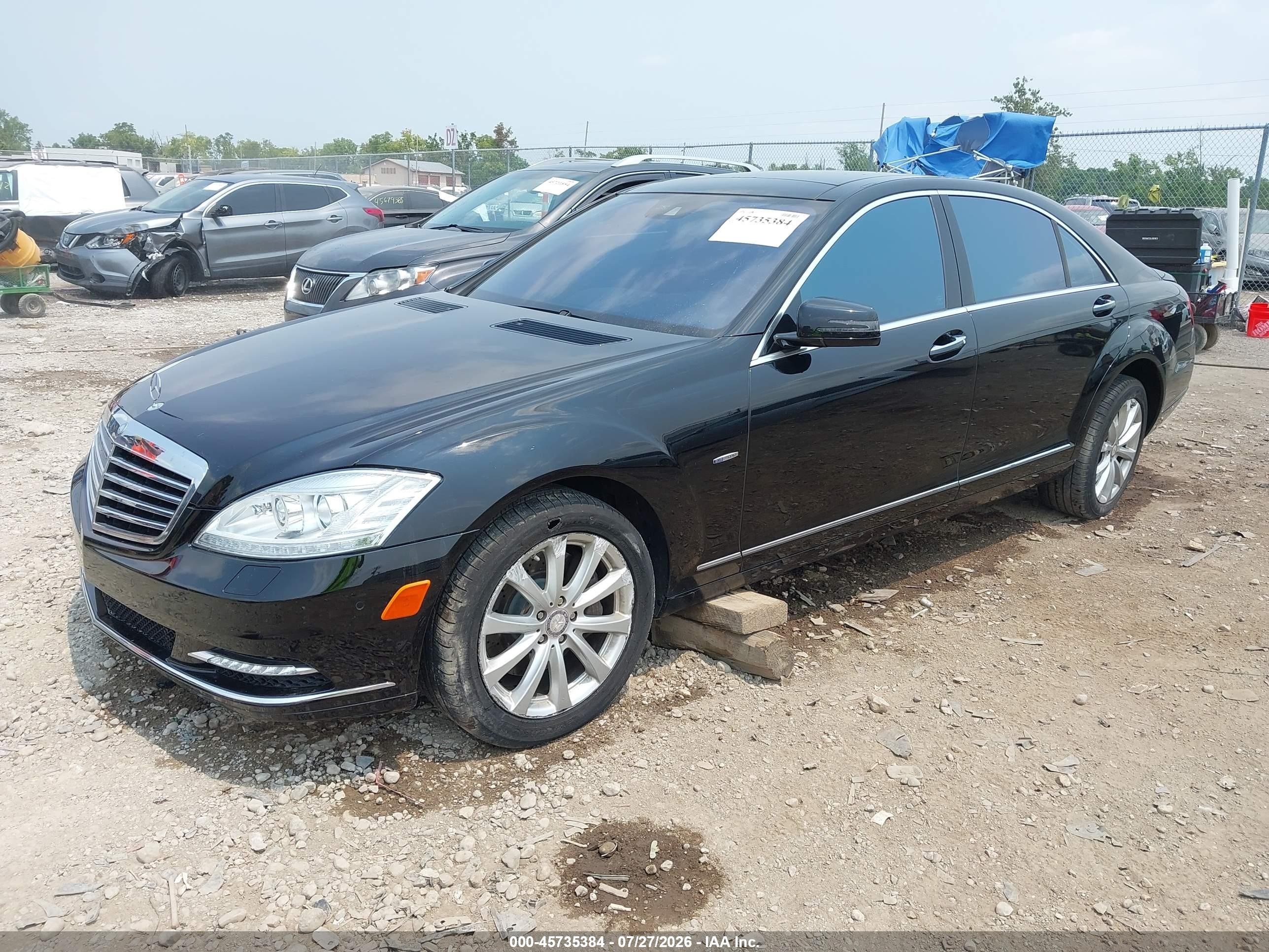 2012 Mercedes-benz S 350 Bluetec 4matic Black vin: WDDNG8DB8CA424378