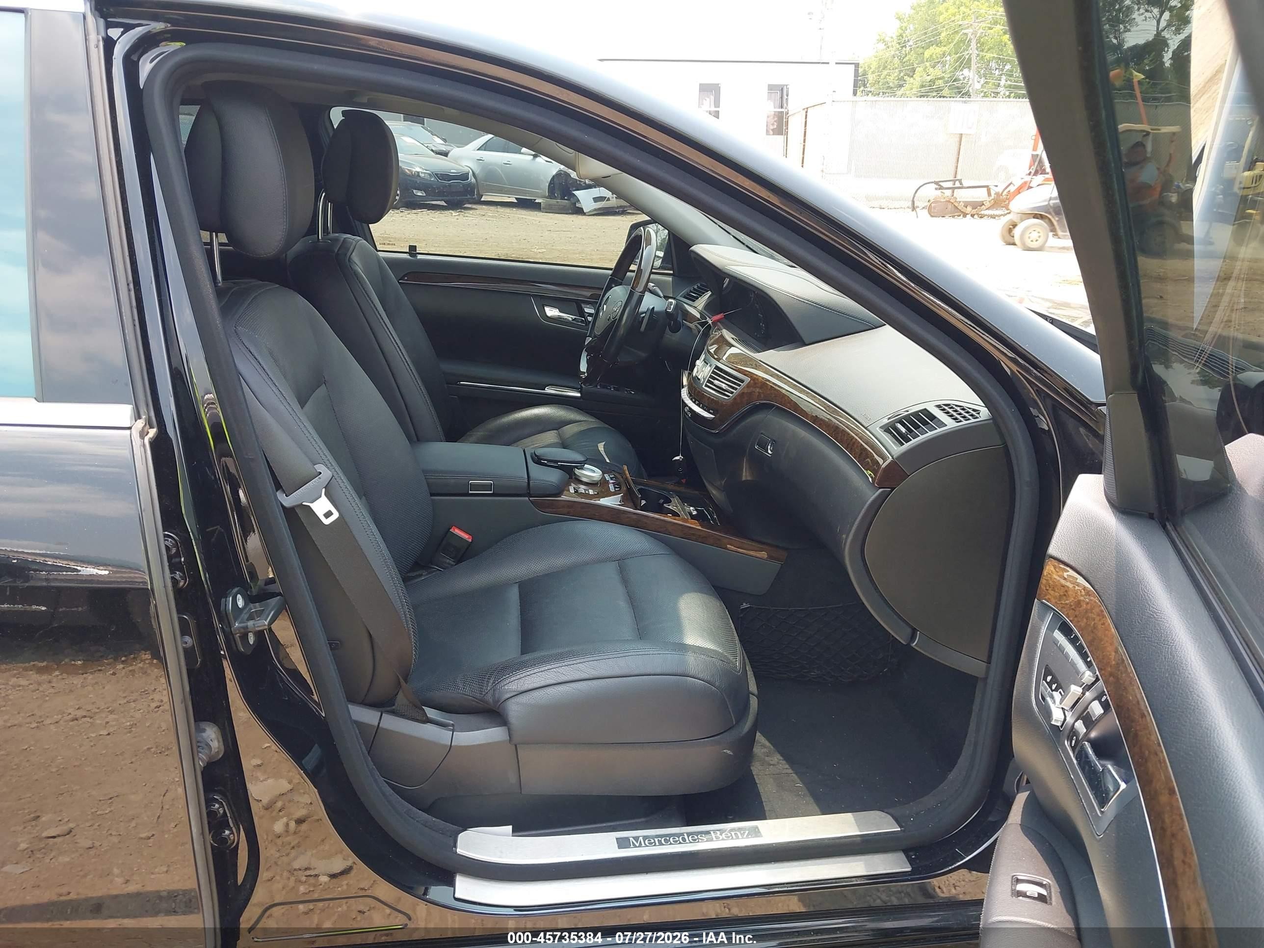 2012 Mercedes-benz S 350 Bluetec 4matic Black vin: WDDNG8DB8CA424378