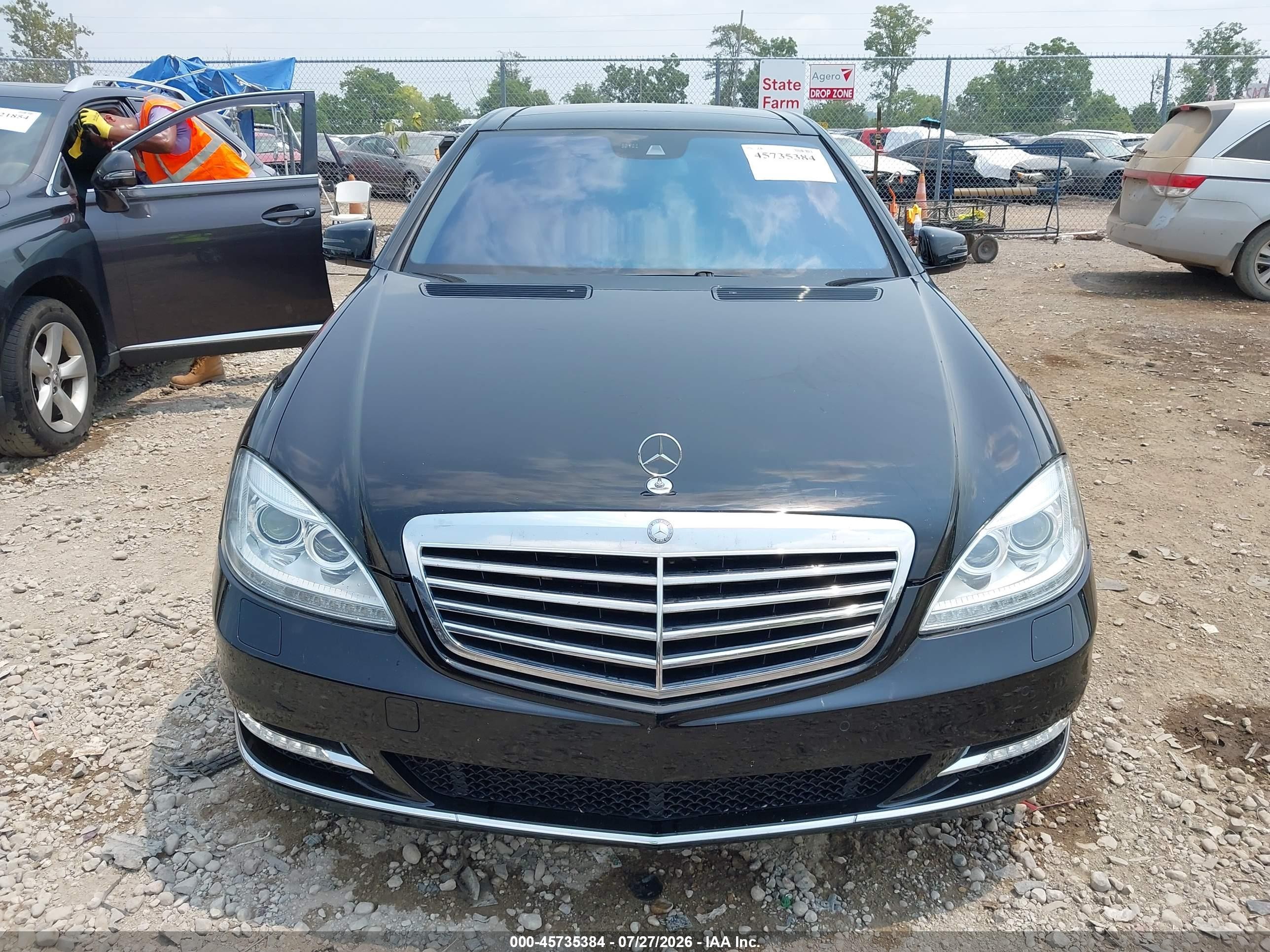 2012 Mercedes-benz S 350 Bluetec 4matic Black vin: WDDNG8DB8CA424378