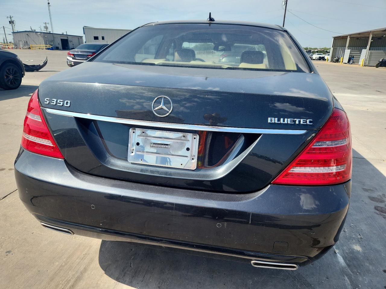 2012 Mercedes-benz S 350 Bluetec Black vin: WDDNG8DBXCA424110