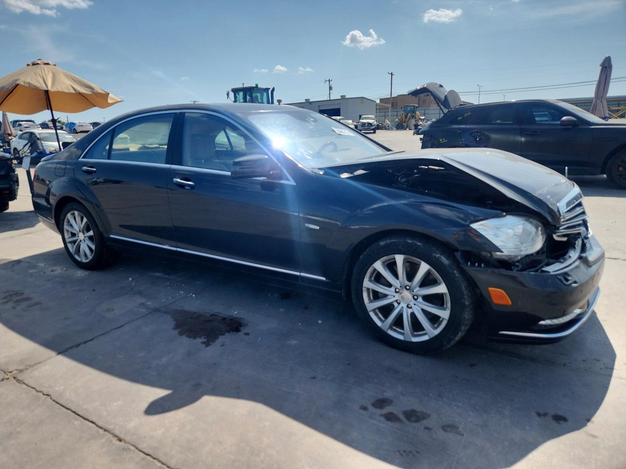 2012 Mercedes-benz S 350 Bluetec Black vin: WDDNG8DBXCA424110