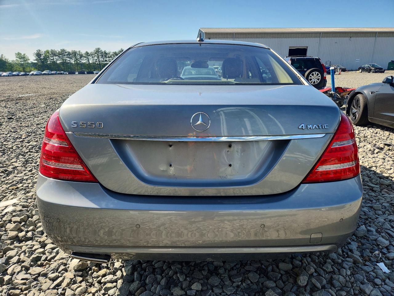 2010 Mercedes-benz S 550 4matic Silver vin: WDDNG8GB1AA320985