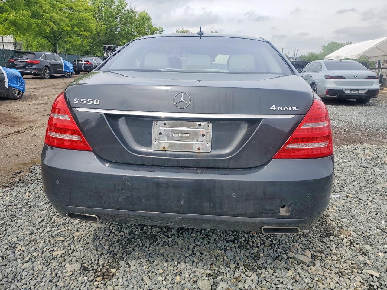 2011 Mercedes-benz S 550 4matic Черный vin: WDDNG8GB2BA368884