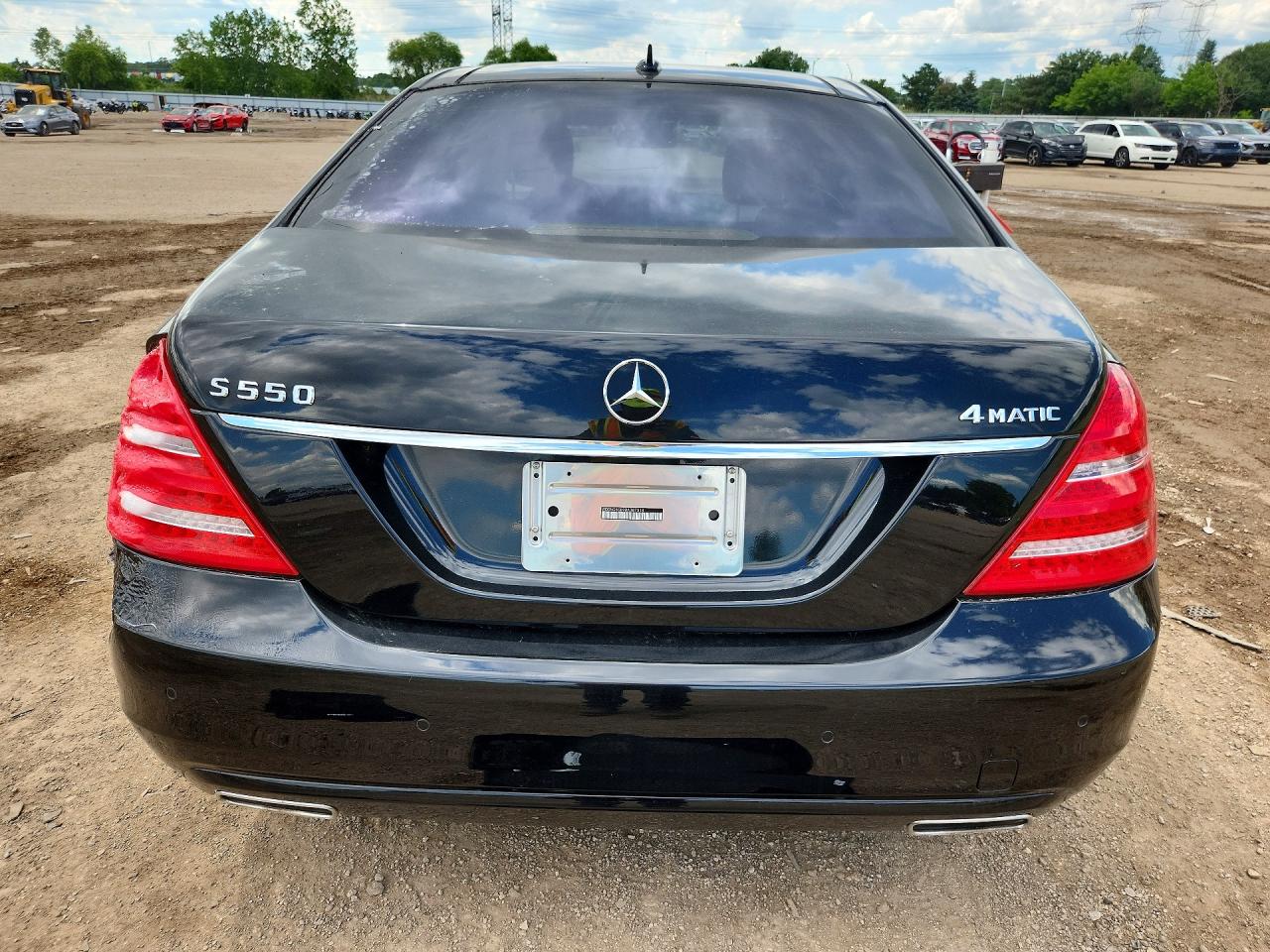 2011 Mercedes-benz S 550 4matic Black vin: WDDNG8GB9BA387318