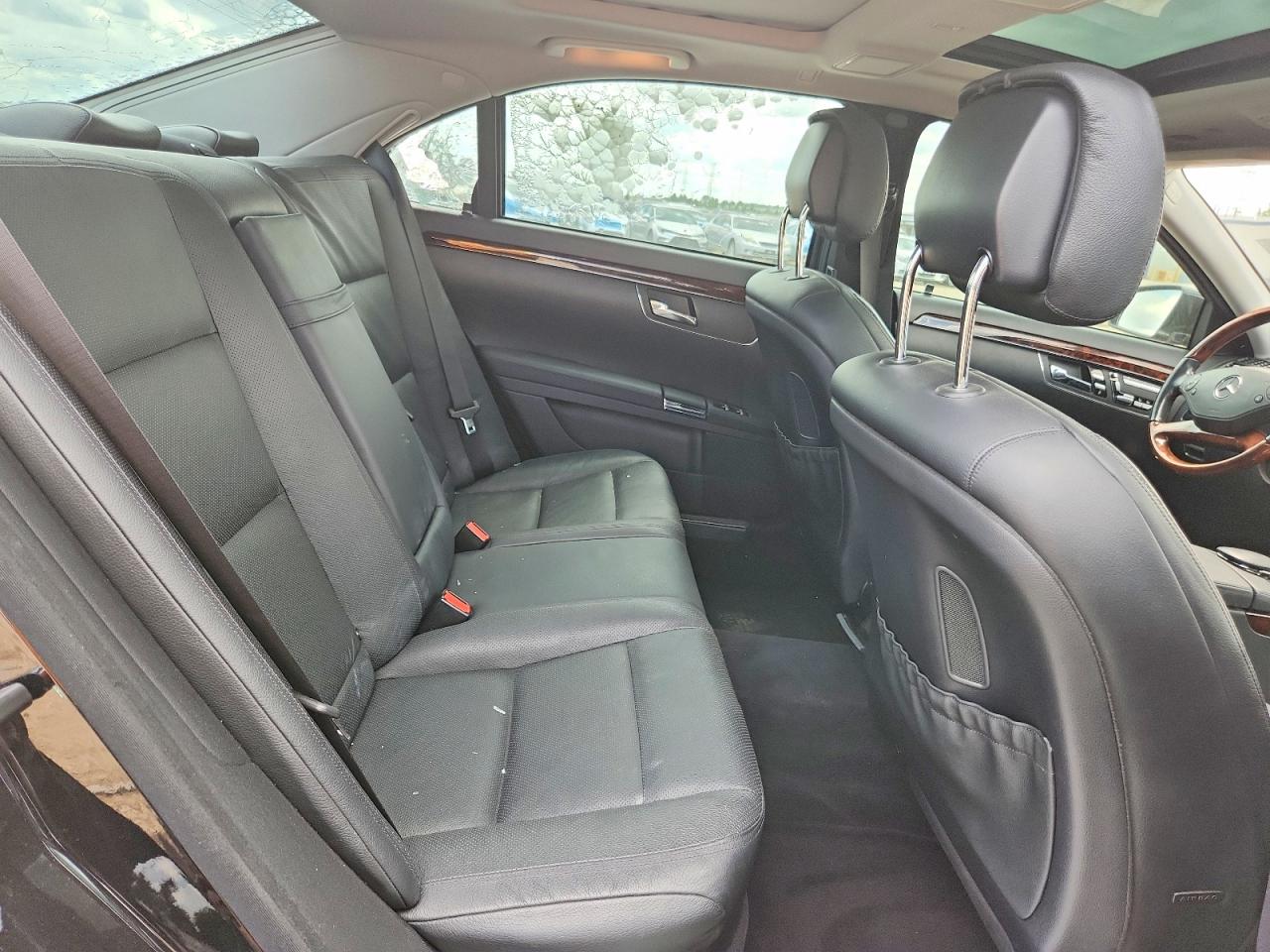 2011 Mercedes-benz S 550 4matic Black vin: WDDNG8GB9BA387318