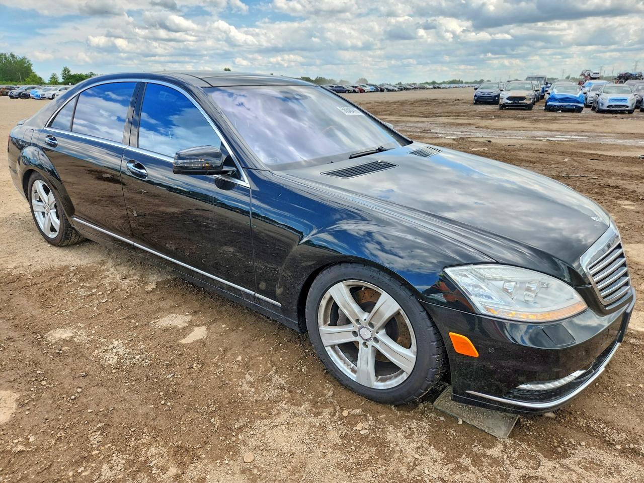 2011 Mercedes-benz S 550 4matic Black vin: WDDNG8GB9BA387318