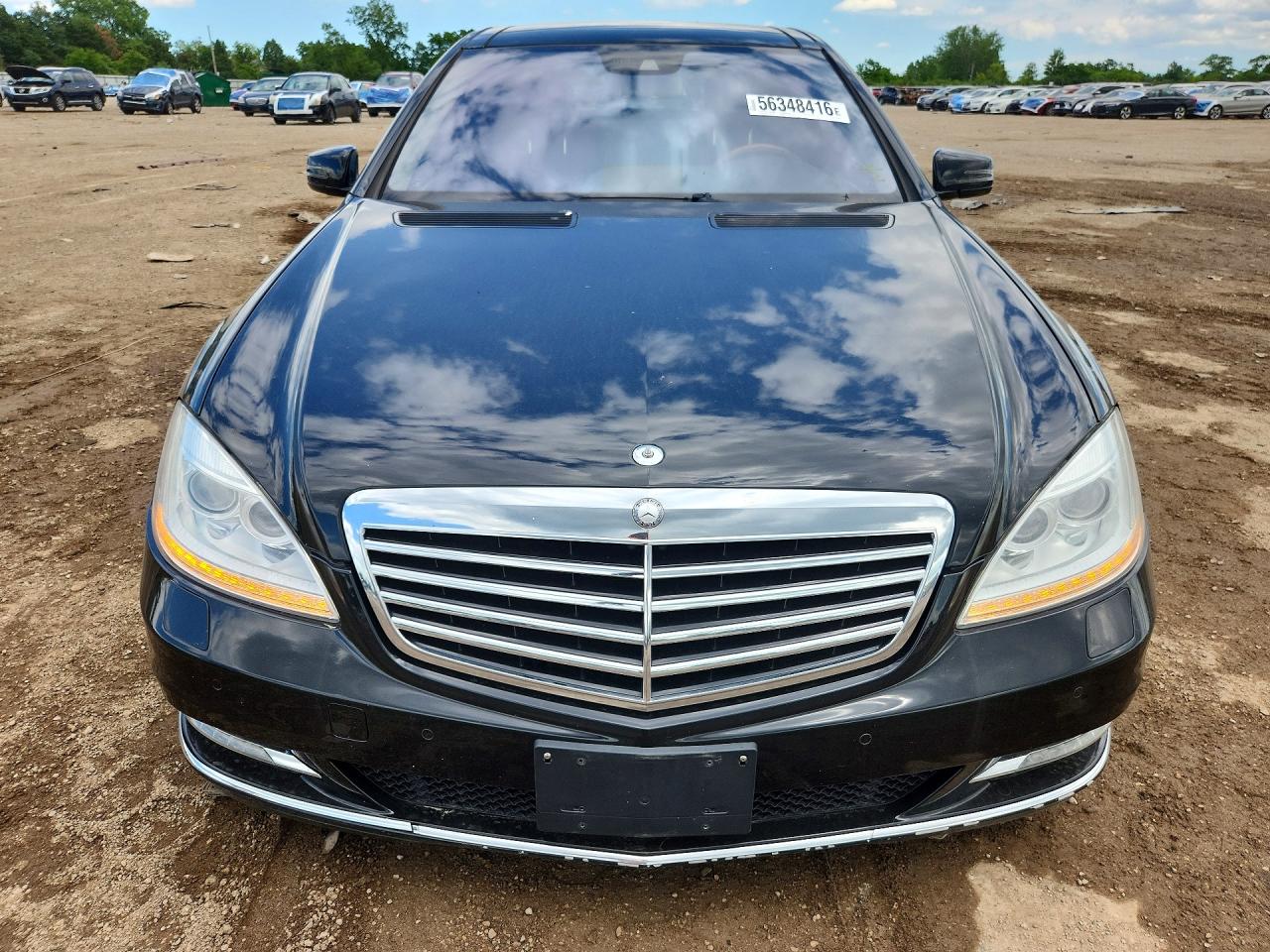 2011 Mercedes-benz S 550 4matic Black vin: WDDNG8GB9BA387318