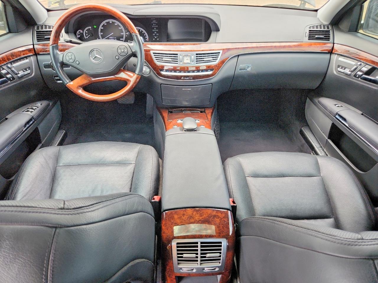 2011 Mercedes-benz S 550 4matic Black vin: WDDNG8GB9BA387318