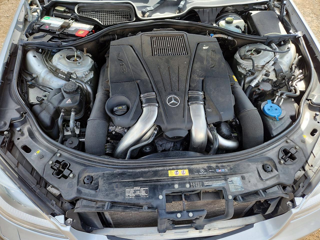 2012 Mercedes-benz S 550 4matic Серебряный vin: WDDNG9EB0CA469304