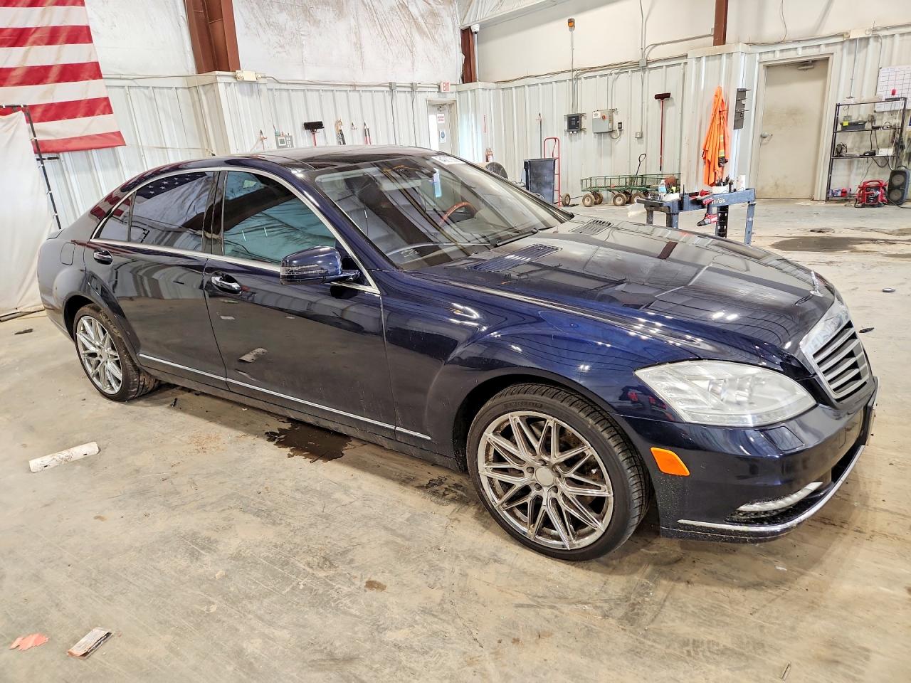2012 Mercedes-benz S 550 4matic Blue vin: WDDNG9EB0CA471022