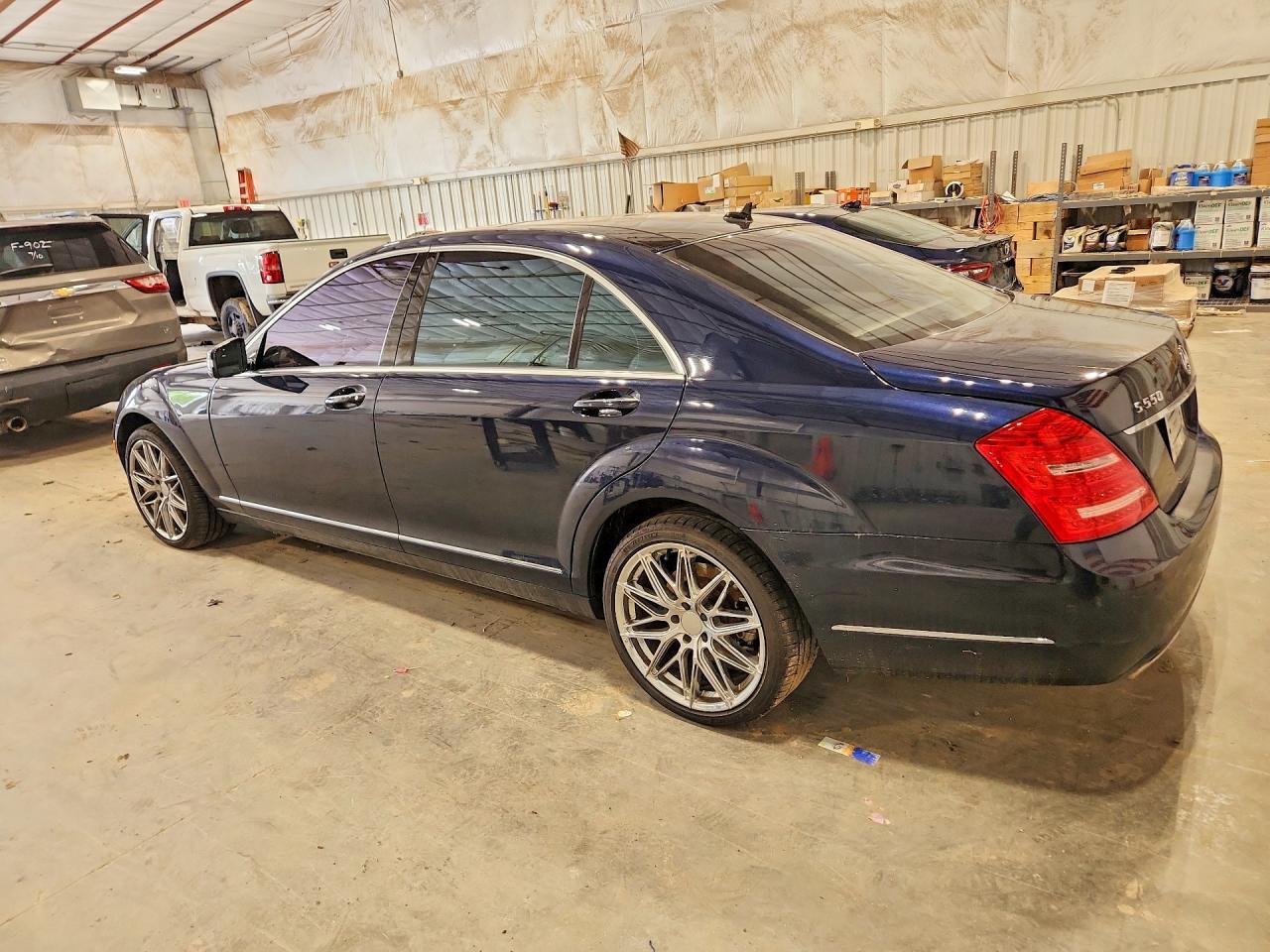 2012 Mercedes-benz S 550 4matic Blue vin: WDDNG9EB0CA471022