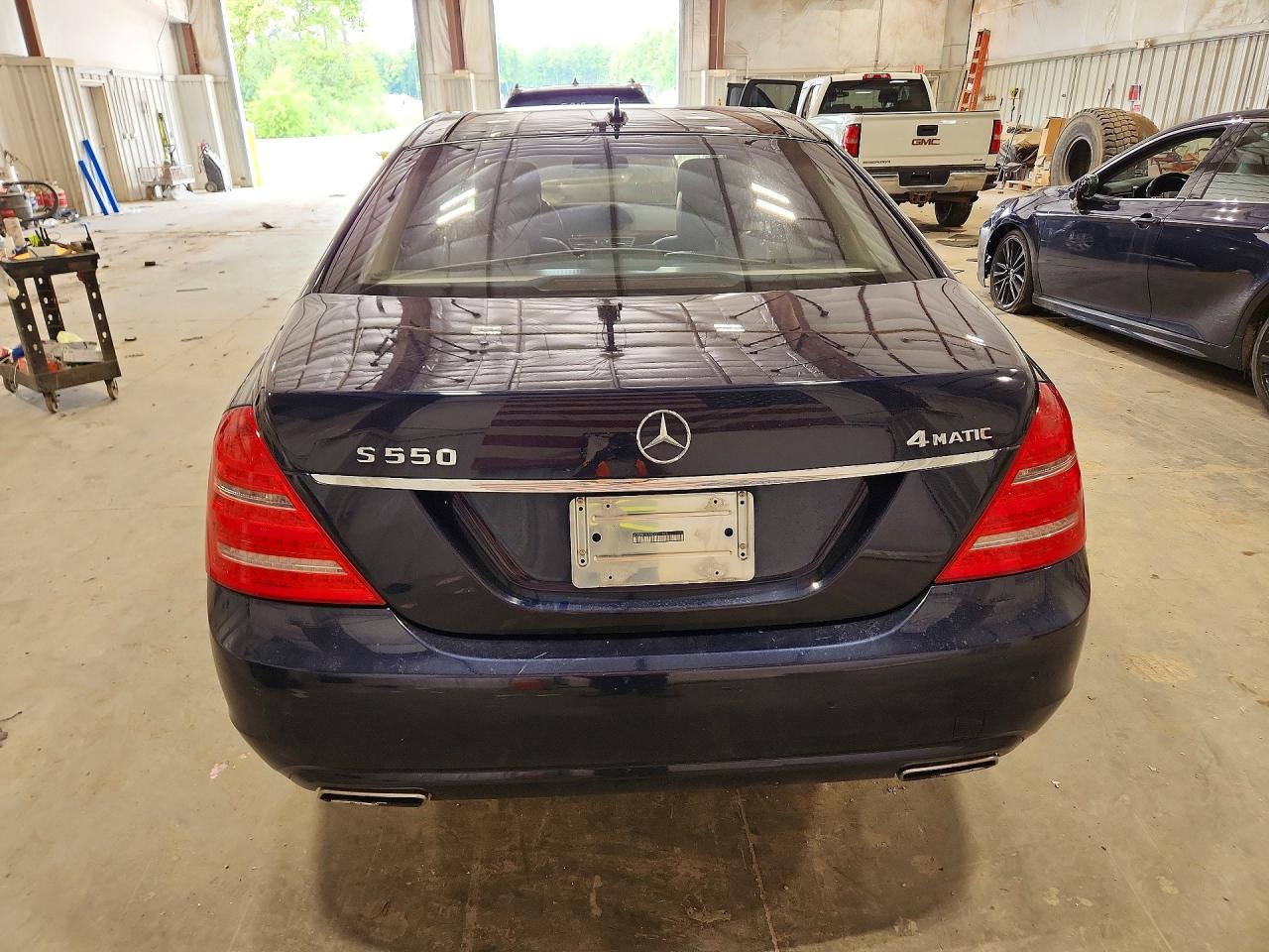 2012 Mercedes-benz S 550 4matic Blue vin: WDDNG9EB0CA471022