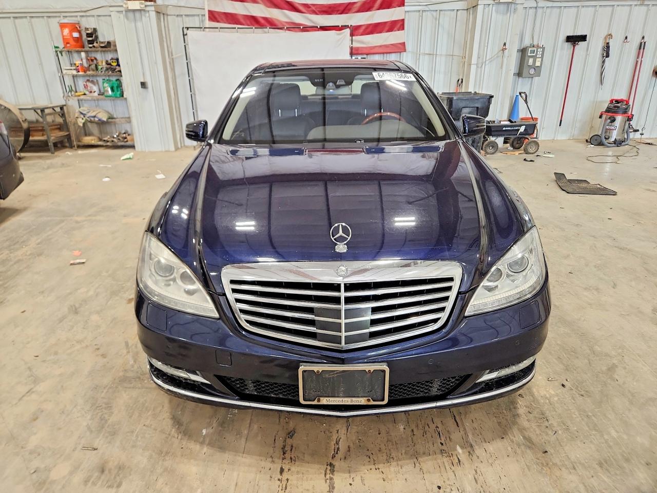 2012 Mercedes-benz S 550 4matic Blue vin: WDDNG9EB0CA471022