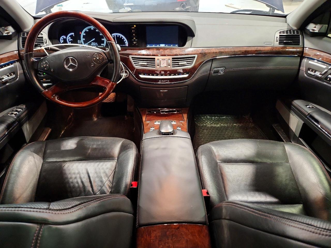 2012 Mercedes-benz S 550 4matic Blue vin: WDDNG9EB0CA471022