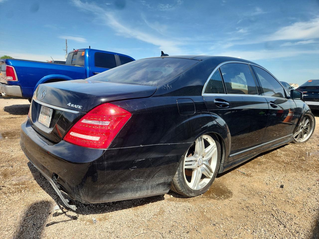 2013 Mercedes-benz S 550 4matic Black vin: WDDNG9EB0DA512430