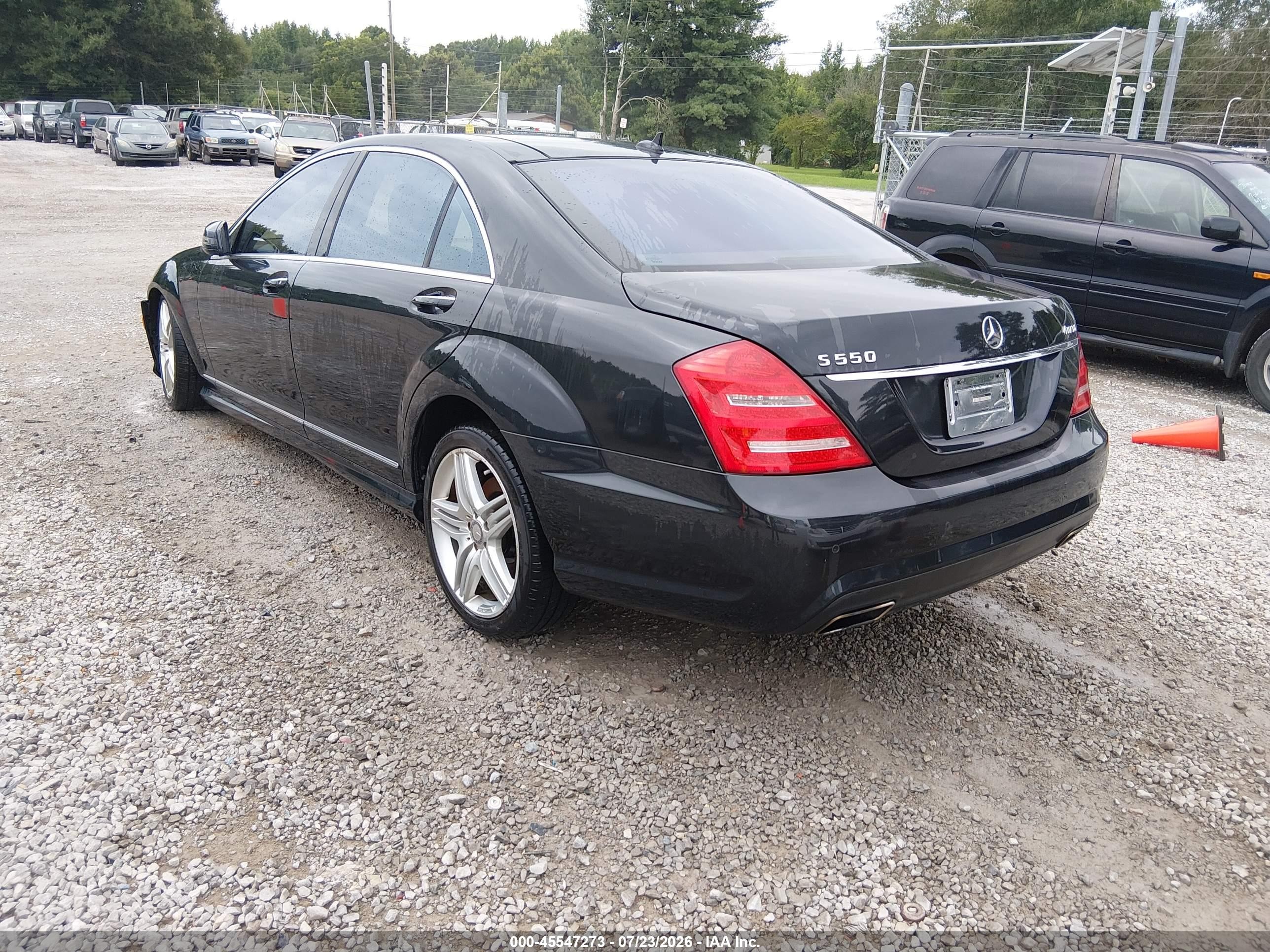 2013 Mercedes-benz S 550 4matic Серый vin: WDDNG9EB0DA517286