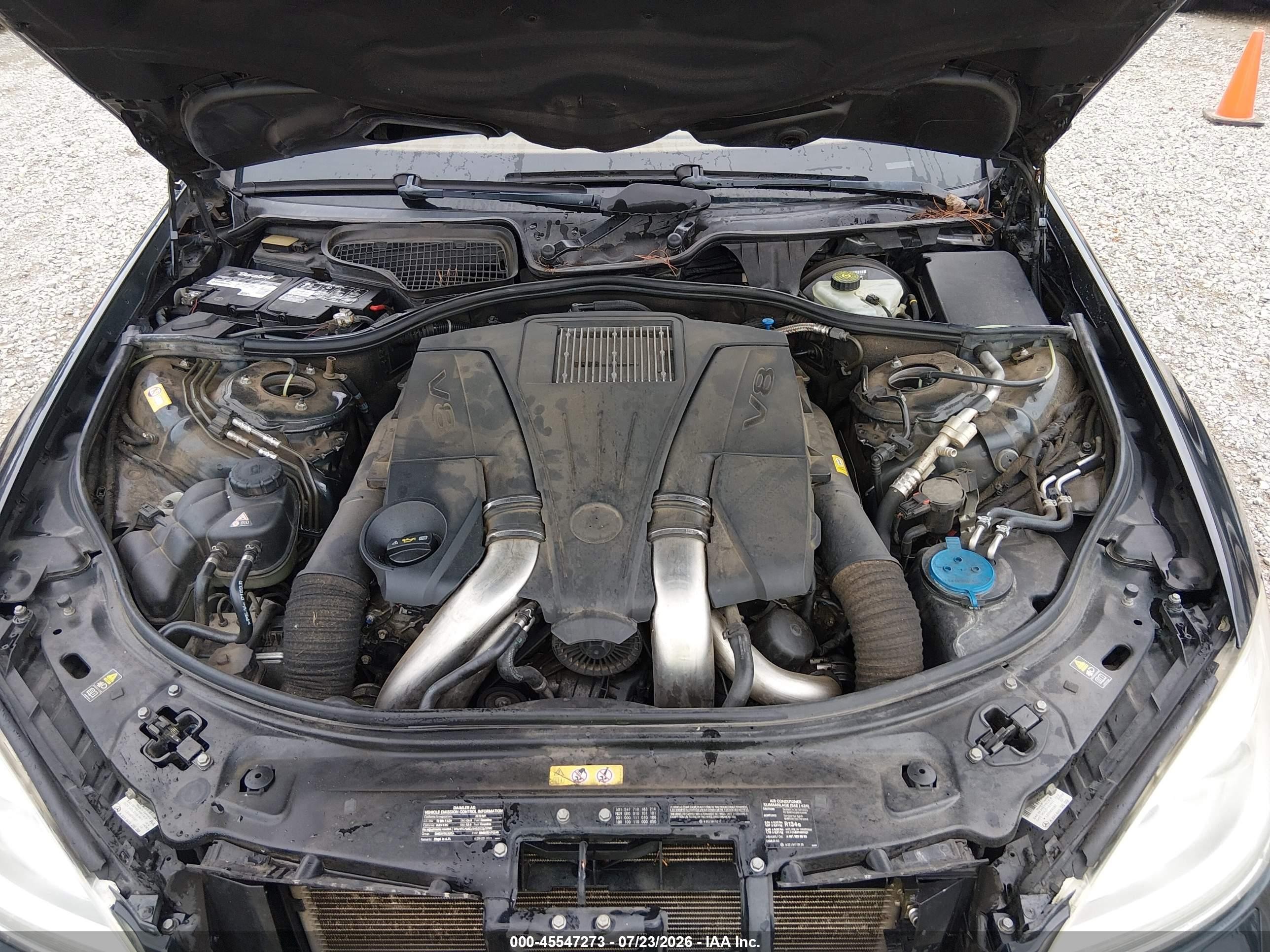 2013 Mercedes-benz S 550 4matic Серый vin: WDDNG9EB0DA517286