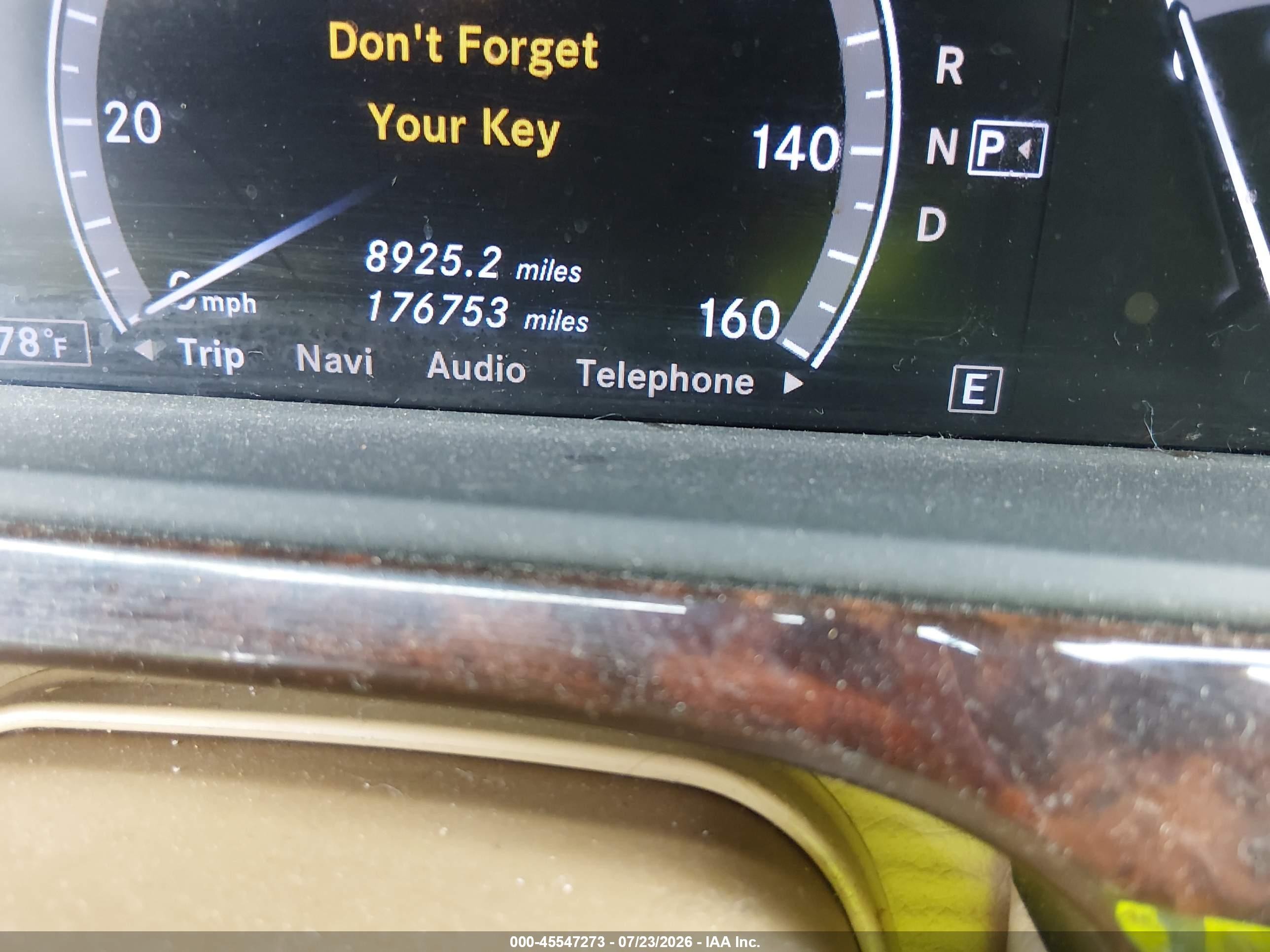 2013 Mercedes-benz S 550 4matic Серый vin: WDDNG9EB0DA517286