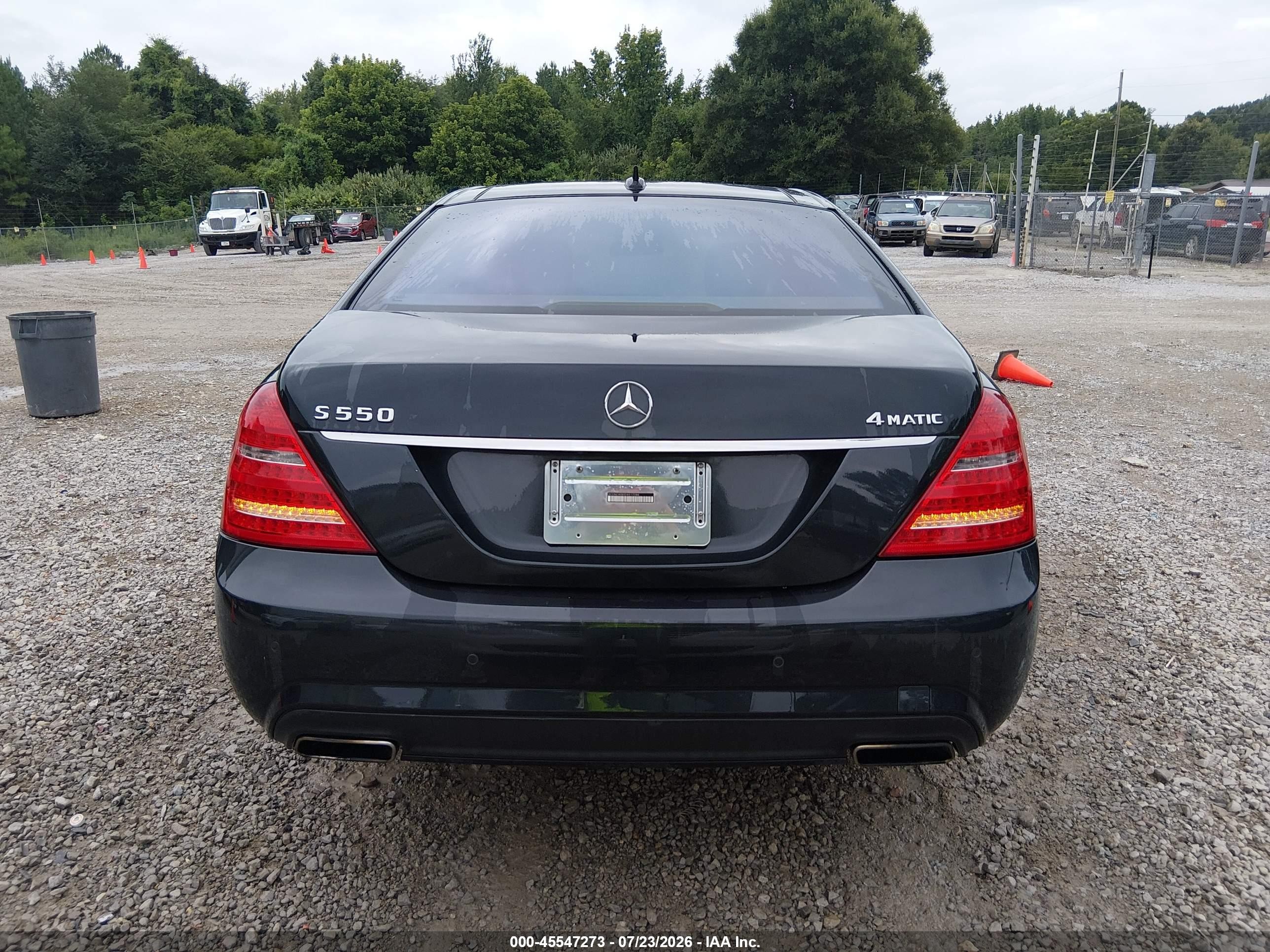 2013 Mercedes-benz S 550 4matic Серый vin: WDDNG9EB0DA517286