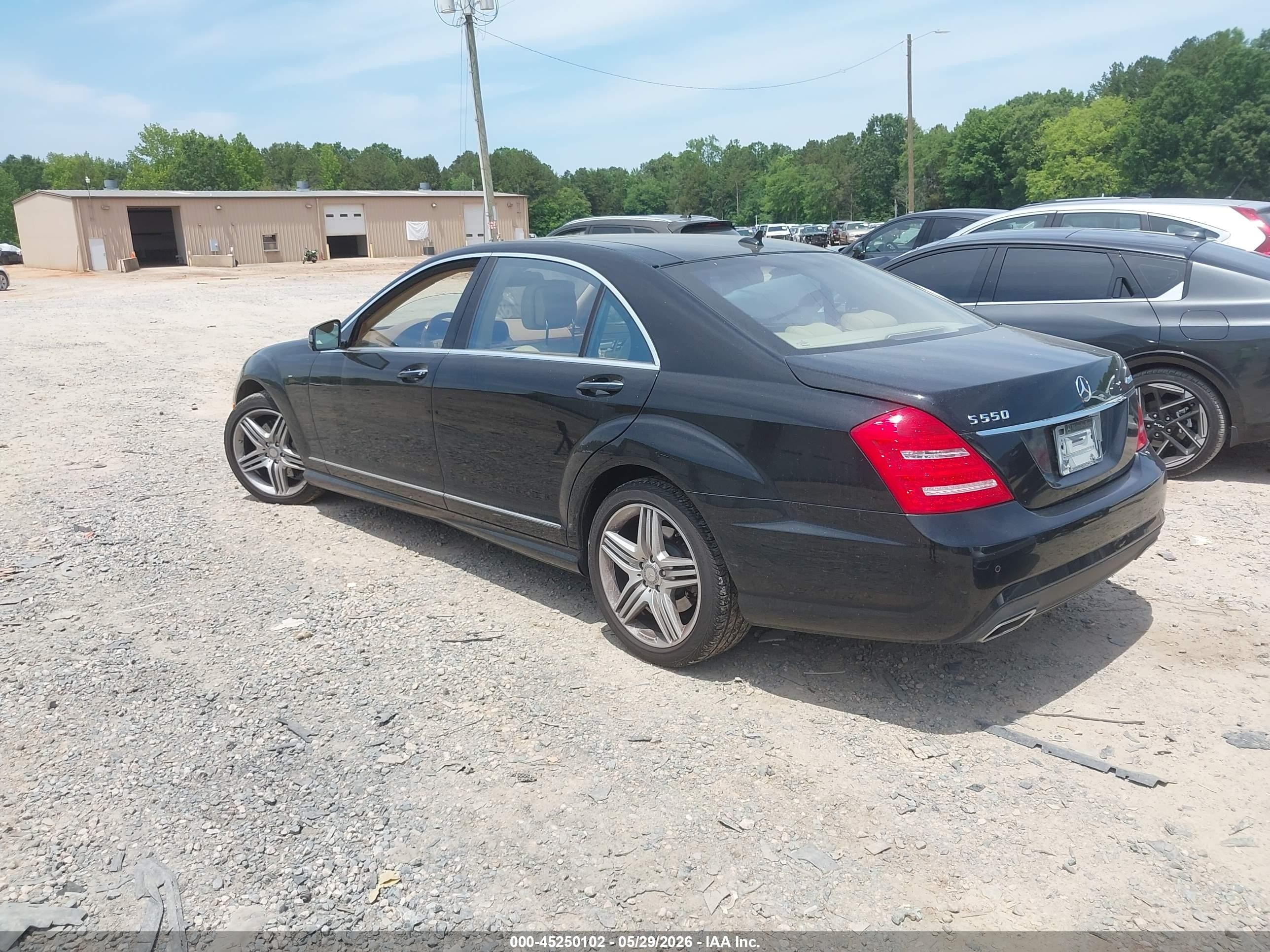 2013 Mercedes-benz S 550 4matic Black vin: WDDNG9EB0DA526845