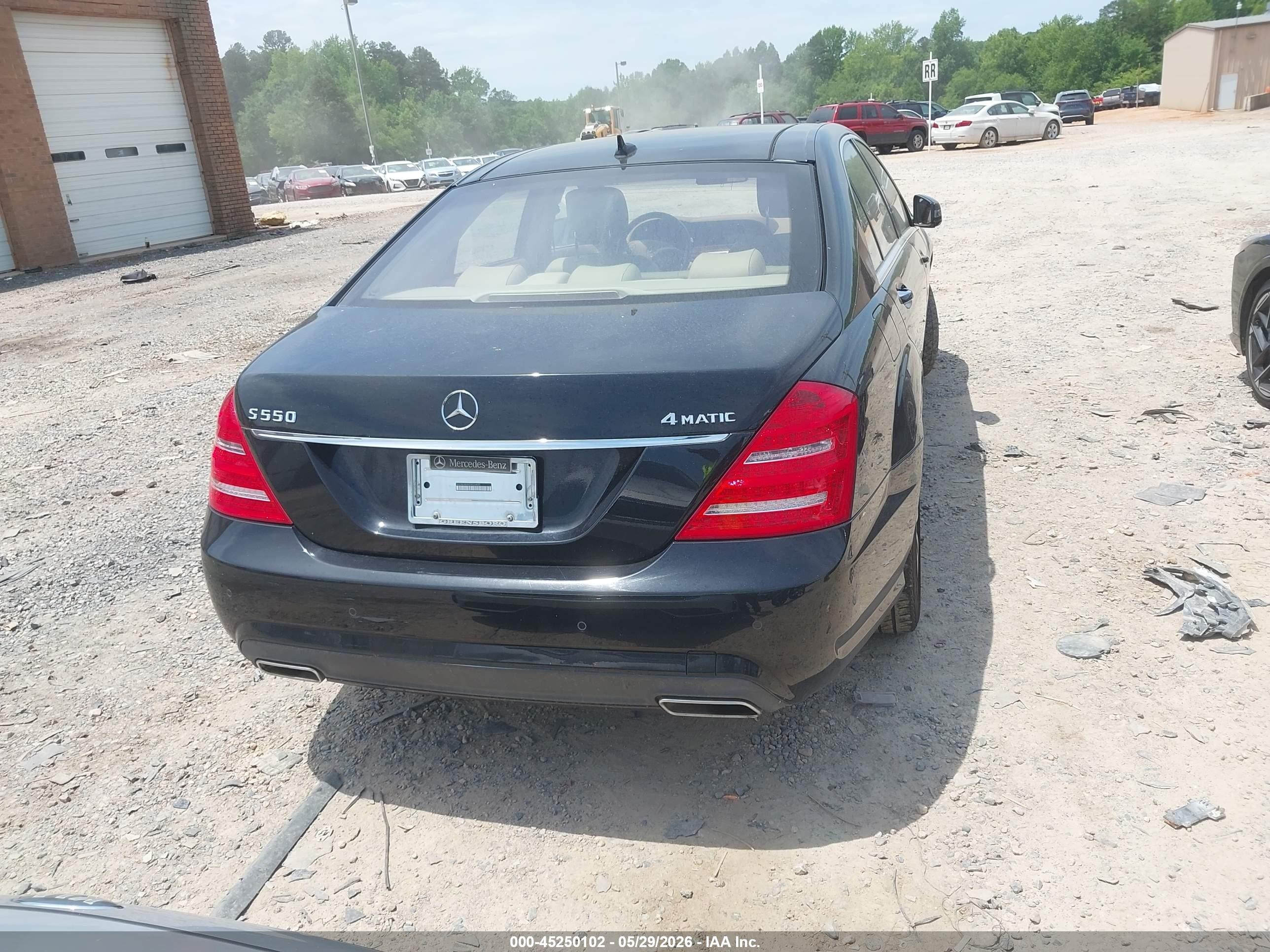 2013 Mercedes-benz S 550 4matic Black vin: WDDNG9EB0DA526845