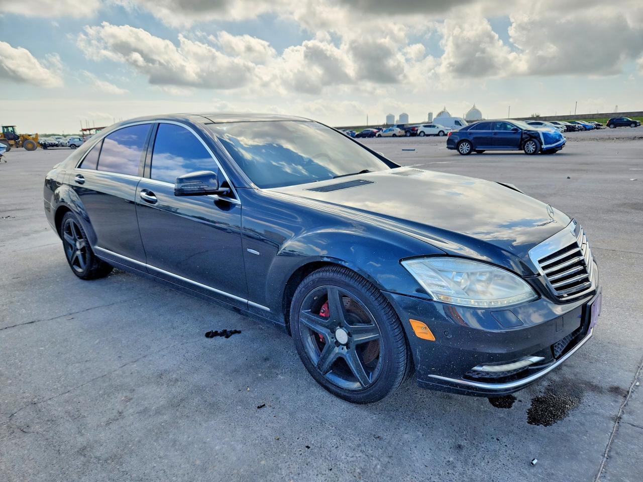 2012 Mercedes-benz S 550 4matic Blue vin: WDDNG9EB1CA436313