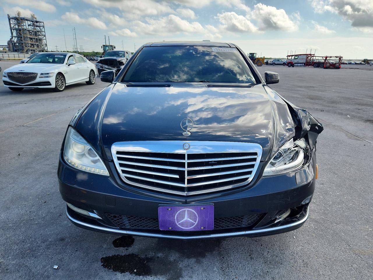 2012 Mercedes-benz S 550 4matic Blue vin: WDDNG9EB1CA436313