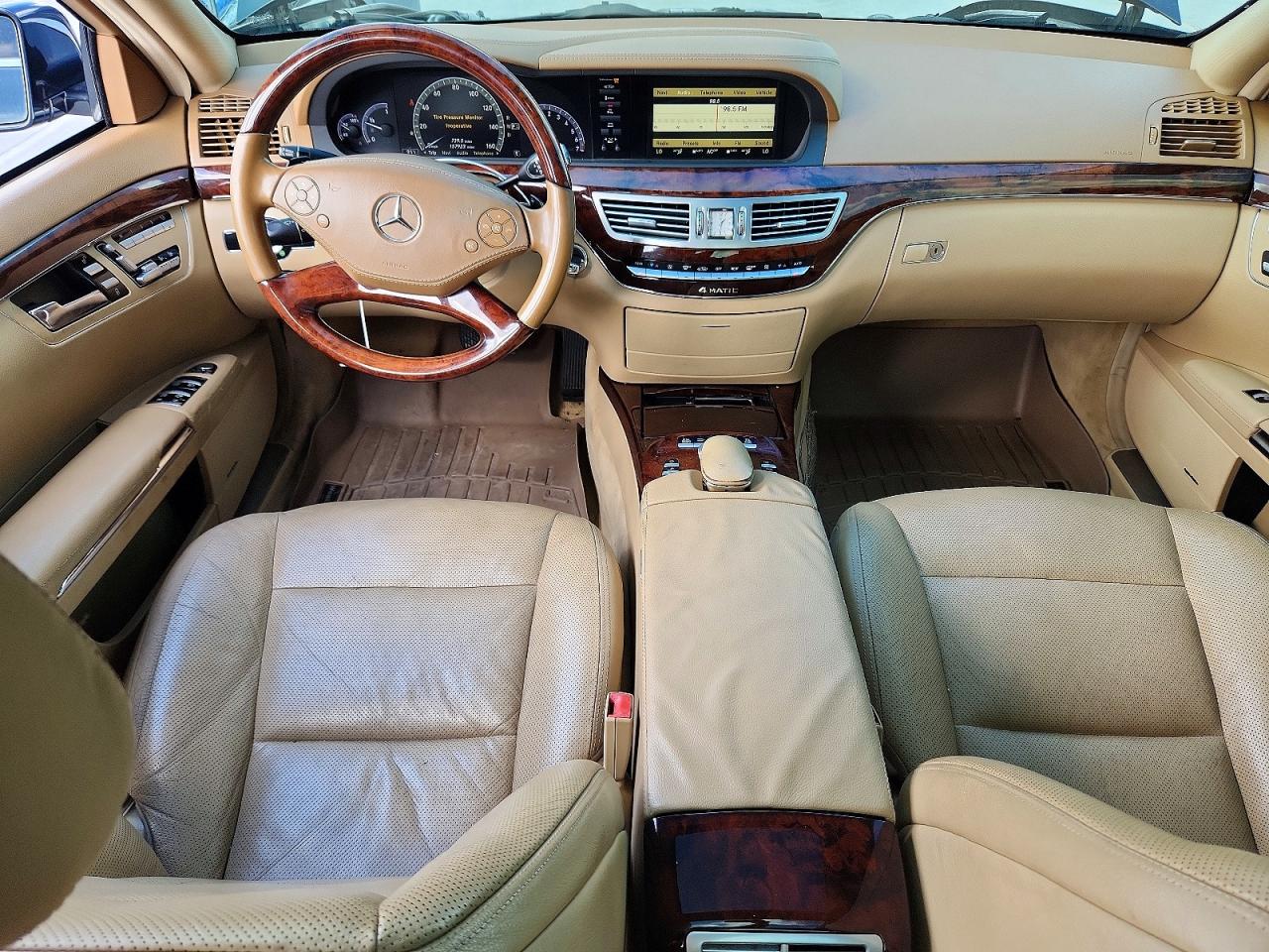 2012 Mercedes-benz S 550 4matic Blue vin: WDDNG9EB1CA436313