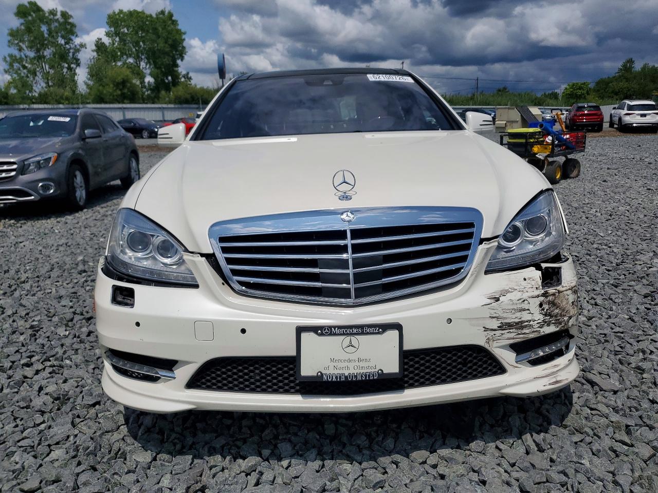 2012 Mercedes-benz S White vin: WDDNG9EB1CA469344