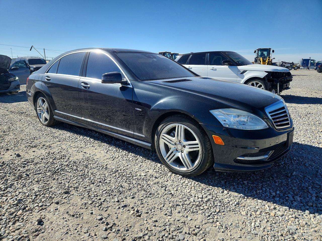 2012 Mercedes-benz S 550 4matic Black vin: WDDNG9EB2CA438295