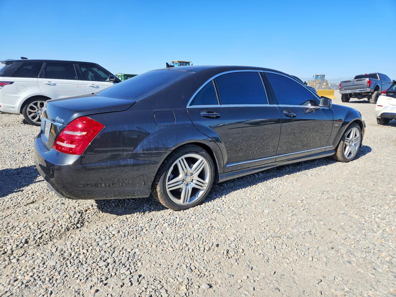 2012 Mercedes-benz S 550 4matic Black vin: WDDNG9EB2CA438295