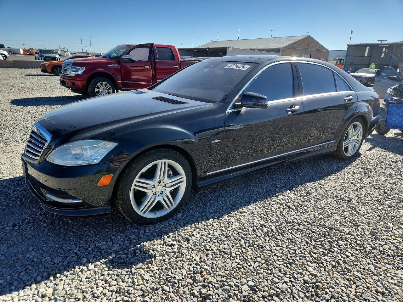 2012 Mercedes-benz S 550 4matic Black vin: WDDNG9EB2CA438295