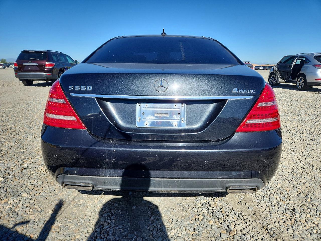 2012 Mercedes-benz S 550 4matic Black vin: WDDNG9EB2CA438295