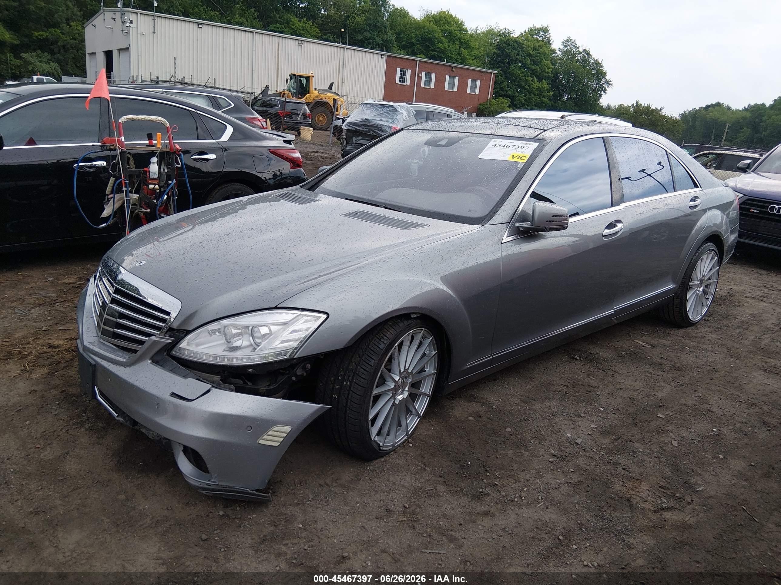 2013 Mercedes-benz S 550 4matic Silver vin: WDDNG9EB2DA535711
