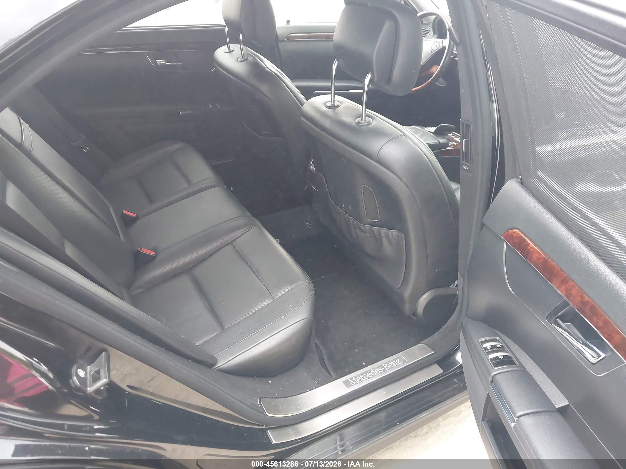 2012 Mercedes-benz S 550 4matic Black vin: WDDNG9EB3CA443201