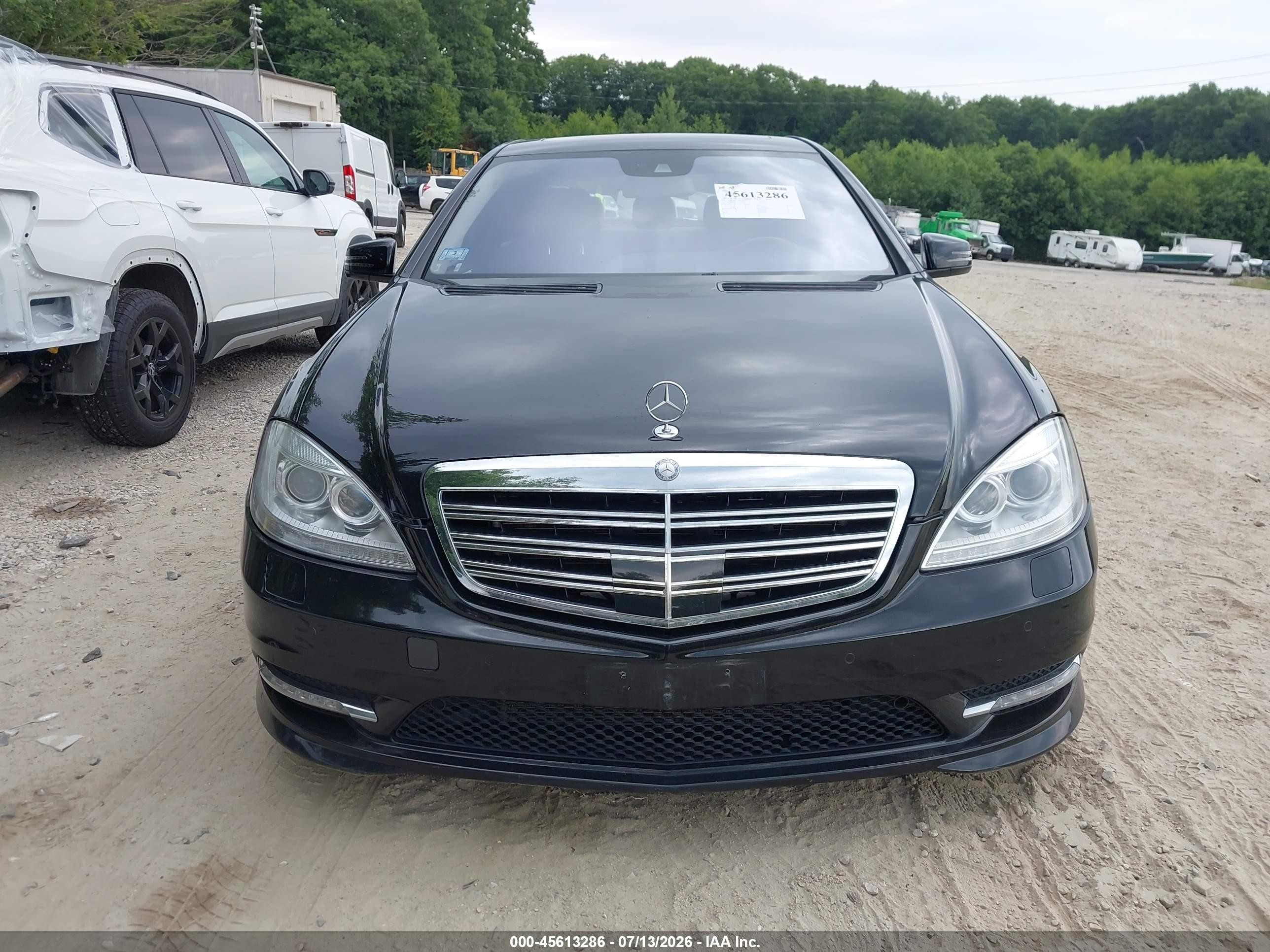 2012 Mercedes-benz S 550 4matic Black vin: WDDNG9EB3CA443201